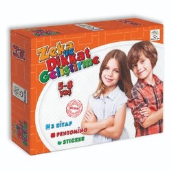 5-8 Yaş Zeka ve Dikkat Geliştirme Seti (Zeka Testleri, Okul ve Sınav Başarısı, Düşünme Becerileri, P