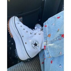 Converse Run Star Hike White High