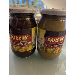 Siyah&Yeşil Zeytin Ezmesi