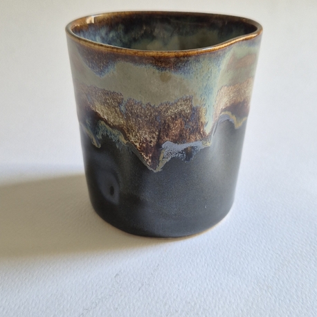 Mountain Oceon Stoneware Cup