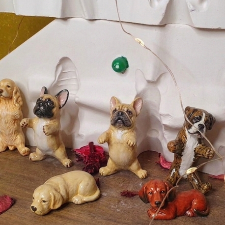 5 li köpek kalıbı