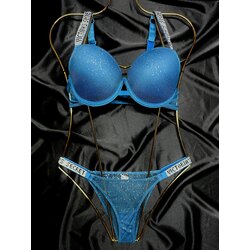 Victoria Secret Taşlı Sütyen Takım