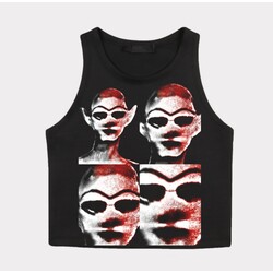 last clown on earth crop-top