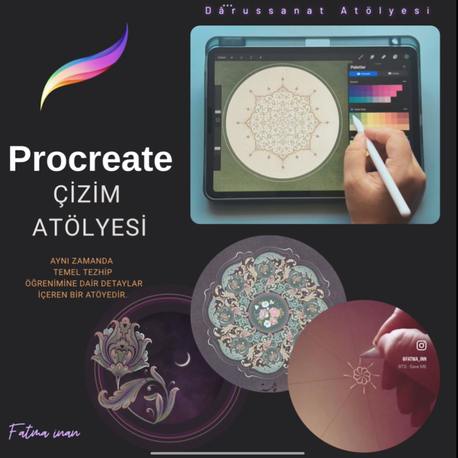 Online procreate dersleri 6 hafta