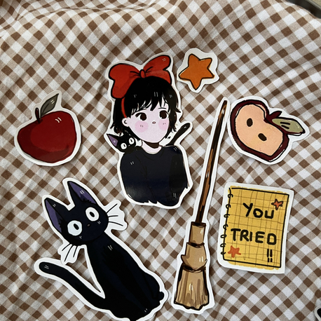 Kiki sticker seti 