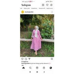 pembe elbise