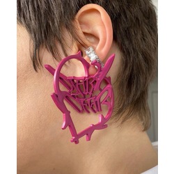 Dear Diary Be Opulance Pink Earring