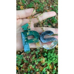 Gold Flakes Keychain/ Anahtarlık 