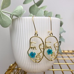 Dear Face Earrings / Surat Küpeler 006 