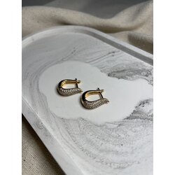 Taşlı Mini Küpe