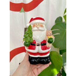 Noel Baba Duvar Vazosu