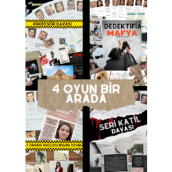 dedektifia 4 Farklı Cinayet Davası Bir Arada, Çözülememiş Davalar Serisi, Kutulu Kampanyalı