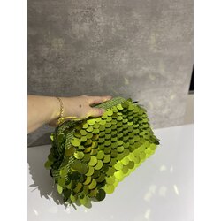 Pullu Clutch Çanta