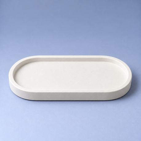 Oval Dekoratif Tepsi 