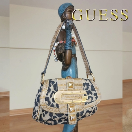 GUESS Monogram Mini Bag
