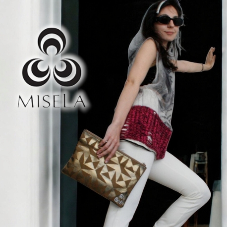 MİSELA Monogram Clutch