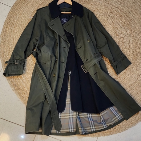 BURBERRY'S Vintage Trençkot Asker Yeşili