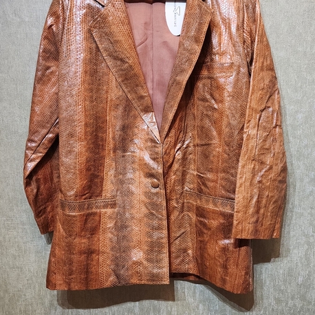 YILAN DERİSİ Ceket Vintage