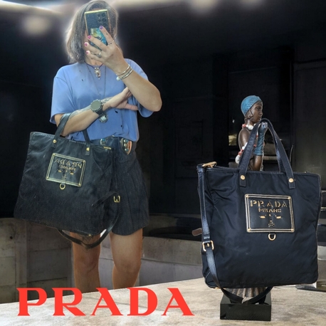 PRADA Nylon Tote Bag