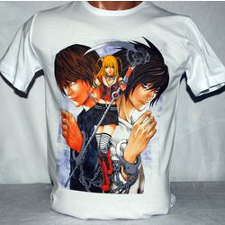 Death Note Tshirt anime ryuk yagami light kira misa Listi