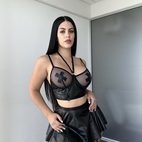 Deri Jartiyer set Fashion