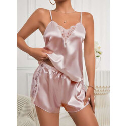 Lins Saten Pijama Takımı