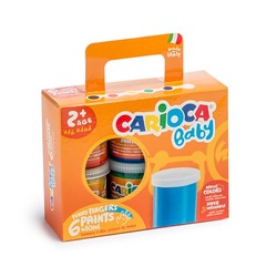 Carioca 6 Renk Parmak boyası