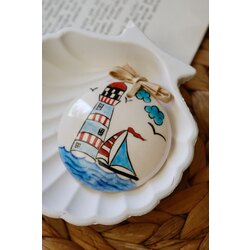 El Yapımı Çini Broş/5.5 cm