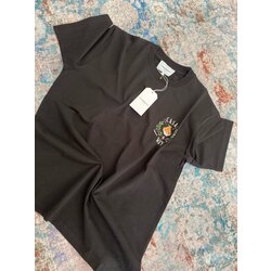 Casablanca Casa Way Baski Siyah Tshirt