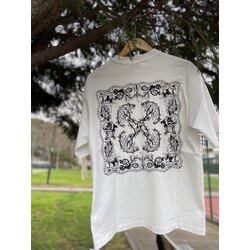 Off White Embroidery T-Shirt