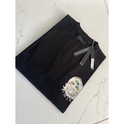 Amiri Cherub Baskı Siyah Tshirt