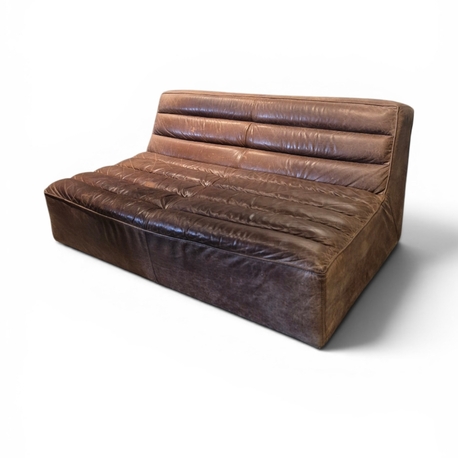 Timothy Oulton“Shabby” deri kanepe