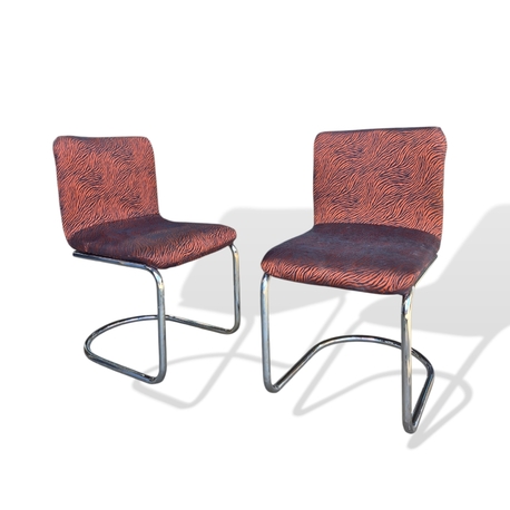 .Colber Italy Krom Sandalye (1980’ler)