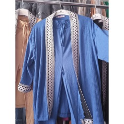 Kimono  börümcek kumaş Takım satış (Kampanya)