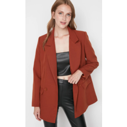 Trendyolmilla model  Tarçın-Kahverengi Blazer Ceket