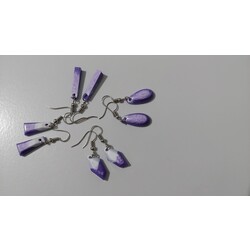 Milka renkli küpeler