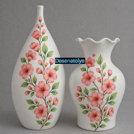 Sakura dalı şablonu 
