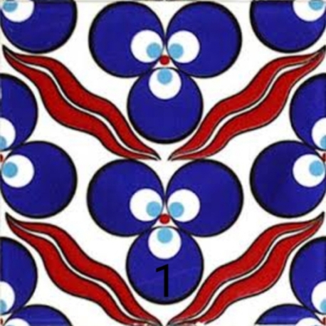 10x10 cm klasik motif