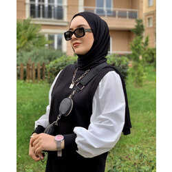Kolları Gömlek Detaylı Sweat