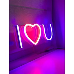 neon led ı love you
