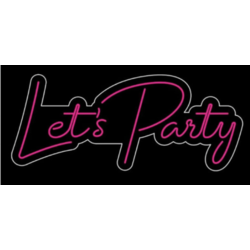 LETS PARTY LED NEON