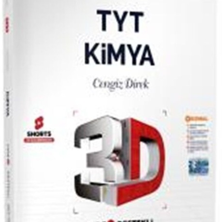 3D YAYINLARI TYT KİMYA VİDEO DESTEKLİ DEFTER  GÜNCEL BASKI 