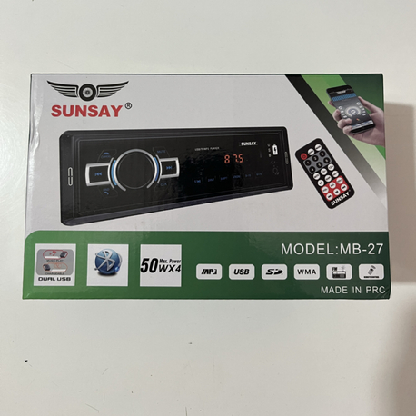 Sunsay MB27 USB-Aux-BLUETOOTH kumandalı 
