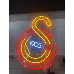 GS NEON IŞIKLI NEON TABELA ÇALIŞMASI