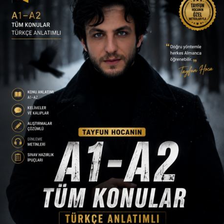  A1–A2 TÜM KONULAR TÜRKÇE ANLATIMLI