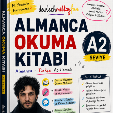  A2 ALMANCA OKUMA KİTABI HAZIR! ✨