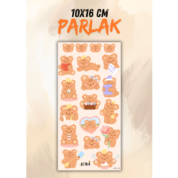 Sevimli Ayıcık Sticker Sayfası - UPD-055