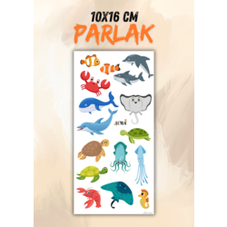 Deniz Canlıları Sticker Sayfası UPD-67