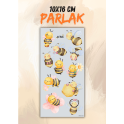 Sevimli Arılar Sticker Sayfası UPD-003