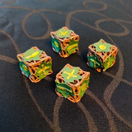 FATE Leafy Gold Zar Seti! (3d Print Reçine)